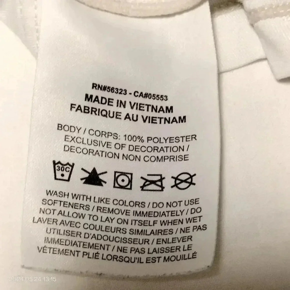 Nike Swoosh Dri-Fit Size Medium Just Do It Training White Tank Racerback Top - Picture 5 of 9